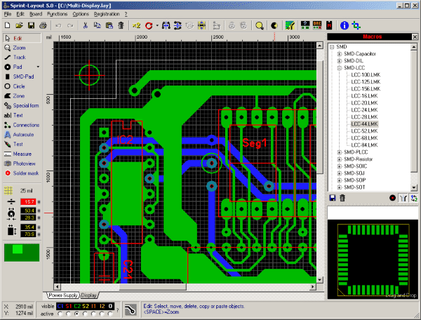 Sprint-Layout-Viewer screenshot